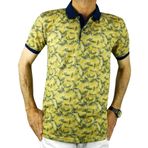 BİGAZZİ ERKEK BASKILI PİKE LYC TSHİRT 3228 HARDAL XL