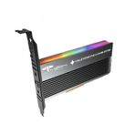 Bigboy BTC-M2G4PE4SHRGB PCIe 4.0 x4 M.2 x4 Soğutuculu RGB 1xNVMe Çevirici Ünite
