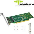 Bigboy BTC-M2G4X4 PCIe Gen 4.0 x4 PCIe 4.0 x16 4xM.2 NVMe Çevirici Ünite