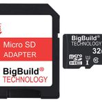 BigBuild Technology eMemoryCards 32 GB Ultra Hızlı 80 MB/s microSDHC Hafıza Kartı Samsung Galaxy A01, A10, A10s, A20, A20E, A40, A41, A51, A71, A80 Mobile ile Uyumlu