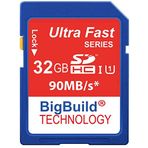 BigBuild Technology Nikon COOLPIX L340 Kamera için 32 GB Ultra Hızlı 90 MB/s Hafıza Kartı, Sınıf 10 SD SDHC