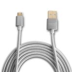 BigBuild Teknolojisi GÜMÜŞ 3 Metre Daha Hızlı Şarj ve Veri Aktarım Kablosu Huawei MediaPad T2, T2 Pro, T3 10, T5 Tablet, 9 Feet 8 İnç Altın Kaplama