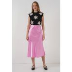 Bigdart 15806 Saten Etek - Pembe