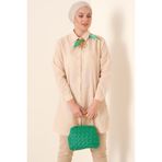 Bigdart 5845 Tesettür Tunik - Bej