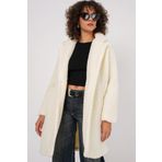 Bigdart 9148 Oversize Peluş Kaban - Ekru
