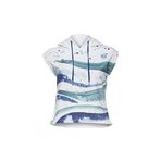 Biggdesign AnemosS Dalga Kolsuz Kapişonlu Beyaz Kadın Sweatshirt (S)