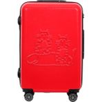 Biggdesign Cats Kırmız Büyük Boy 28" Valiz - yok - Kırmızı