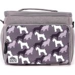 Biggdesign Dogs Isı Yalıtımlı Termal Çanta, Su Geçirmez, Sızdırmaz, 10L, Piknik & Beslenme Çantası, Gri