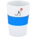 Biggdesign Dogs Silikon Bantlı Renkli Seramik Mug