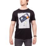 Biggdesign Faces Space Lovers Erkek T-shirt