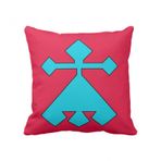 Biggdesign Saçbağı Bordo Yastık Kılıfı