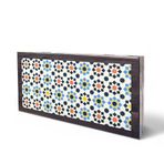 Biggdesign Star Tavla | Çizilmez Zeminli, Mıknatıslı MDF Kasa, 2 Kat Vernik Cilalı