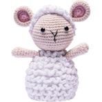 Bigibuddy StoryBuddy Kuzu Amigurumi Sesli Hikaye ve Uyku Arkadaşı Oyuncağı BigiOne Uyumlu
