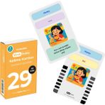 Bigibuddy WordsBuddy Yiyecek ve İçecekler Çocuklar İçin Türkçe İngilizce Kelime Kartları 30 Kart Günlük Hayat Dil Öğrenme Seti