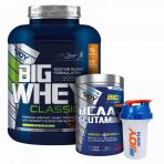 Bigjoy Bigwhey Whey Protein Tozu 2376 gr 72 Servis Çikolatalı + 600 gr Bcaa ve Glutaminete Protein Tozu