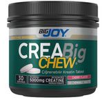 BigJoy Creabig Chew 120 Adet Vişne Aromalı Çiğnenebilir Kreatin