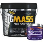 Bigjoy Sports Big Joy Big Mass Gh Factors 5 kg + Arginine 120 gr Kombinasyonu - Çikolata