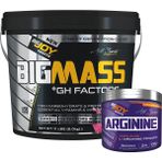 Bigjoy Sports Big Joy Big Mass Gh Factors 5 kg + Arginine 120 gr Kombinasyonu - Çilek