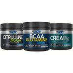 Bigjoy Sports Citrulline Sitrulin Malate 150 gr - Creabig 120 gr Kreatin Aromasız – BCAA – Glutamine 150 Tablets