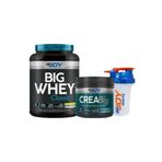 Bigjoy Sports WHEY PROTEİN Çikolata Aromalı 1020 gr Big Whey Classic Series + KREATİN 120gr Creabig Creatine