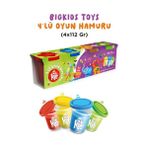 Bigkids Toys / 4'lü Oyun Hamuru (4X112 Gr)