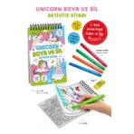 Bigkids Yayınları Unicorn – Boya ve Sil Aktivite Kitabı / 3 Yaş +