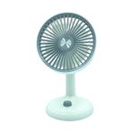 Bigmate YM88160 Beyaz Mini Masa Fanı Taşınabilir Serinletici Şarjlı 3 Kademeli Hız Ayarı Vantilatör
