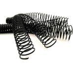Bigpoint 100'lü Siyah Plastik Helezon Spiral 10 mm (4:1) Ciltleme Fonksiyonu ile Güvenli Kullanım