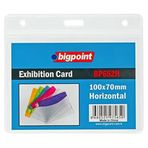 Bigpoint 105x74 mm 10'lu Poşet Yatay Korumalı Kart Poşeti