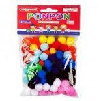 Bigpoint 2 cm 10 Renk 100'lü Poşet Ponpon