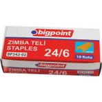 Bigpoint 24/6 Sarı Zımba Teli 10'Lu