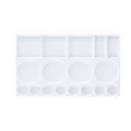 Bigpoint 27x16 cm Plastik Yağlı Guaj Akrilik Sanatsal Godeli Palet