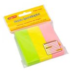 Bigpoint 3 Neon Renk 25x75 mm Çizgisiz Yapışkanlı Not Kağıdı