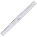 Bigpoint 30 cm Kolay Kırılmaz Plastik Geniş Cetvel