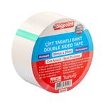 Bigpoint 58 mm 25 mt Tüm Yüzeyler için Çift Taraflı Hotmelt Bant