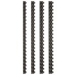 Bigpoint 6 mm Siyah 100'lü Plastik Spiral