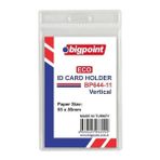 Bigpoint 644-11 Eco 85x55 100'lü Dikey Kart Poşeti