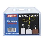 Bigpoint 660 5'li Yatay Şeffaf Soft Kart Kabı