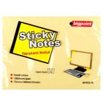 Bigpoint 75x100 mm Sarı 12'li Paket Yapışkanlı Not Kağıdı