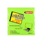 Bigpoint 75x75 mm 100 Yaprak Neon Yeşil İz Bırakmaz Postit