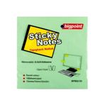 Bigpoint 75x75 mm 100 Yaprak Yeşil İz Bırakmadan Çıkar Postit