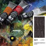 Bigpoint 821 Transparent Oxide Brown 45 ml Cezanne Extra Fine 6'lı Yağlı Boya