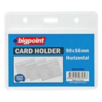 Bigpoint 95x58 mm 10'lu Poşet Yatay Kilitli Kart Poşeti