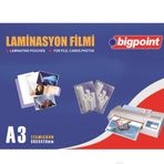 Bigpoint A3 125 Micron Laminasyon Filmi