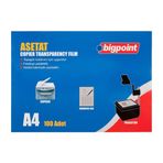 Bigpoint A4 100 Mikron 100'lü Fotokopi Asetatı