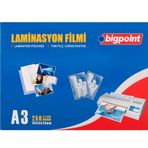Bigpoint A5 125 Mikron 100'lü Kutu Laminasyon Filmi