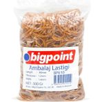 Bigpoint | Ambalaj Lastiği 500 Gram, %100 Kauçuk, 80 mm Uzunluk, Dayanıklı ve Esnek Para Lastiği - Sarı - 500 Gram 80 mm Ambalaj Lastiği