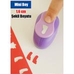Bigpoint Ayak Şekilli Mini Boy 1.6 Cm Şekilgeç