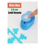Bigpoint Ayıcık Şeklinde Orta Boy 3,8 cm Şekilgeç