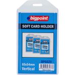 Bigpoint Bp Kart Kabı Soft Dikey Şeffaf 54X85MM
